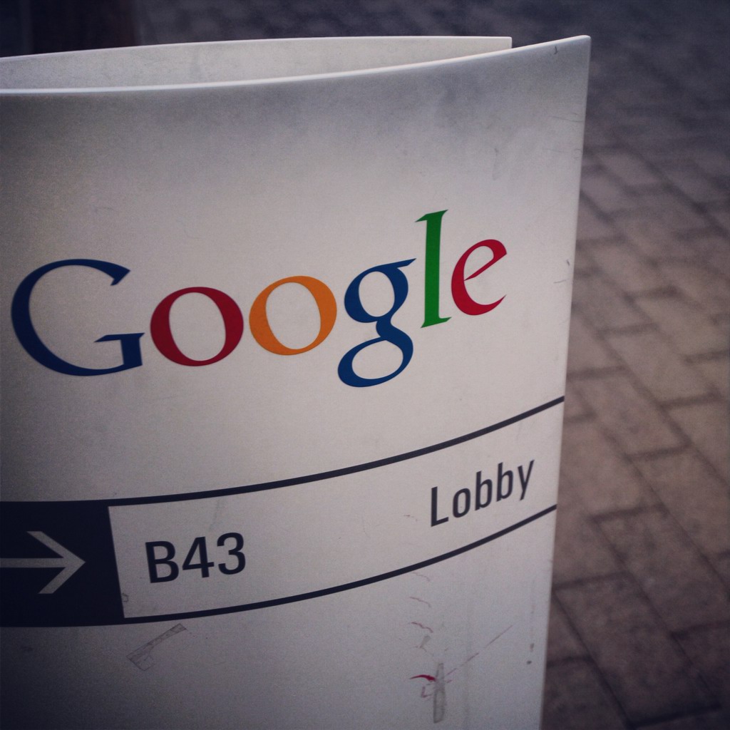 这里是Google的前台