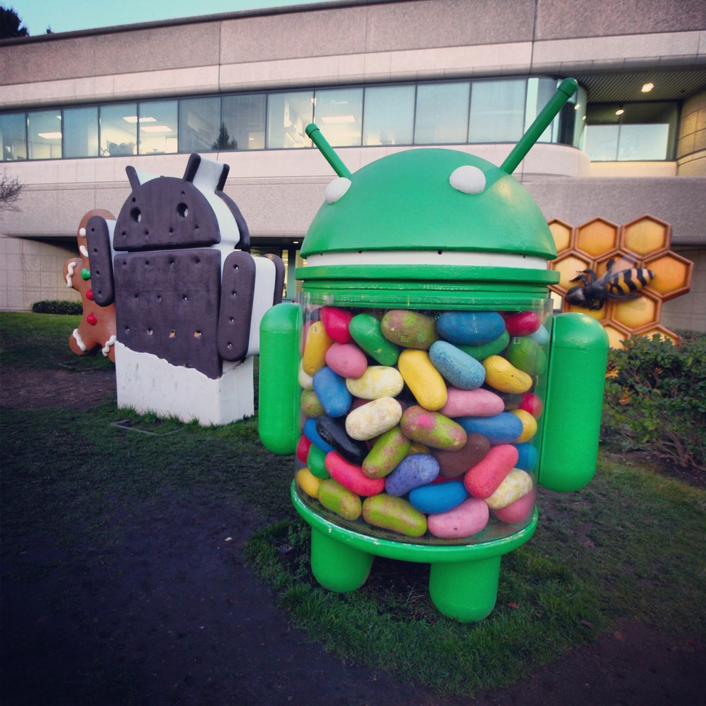 你能认出都是安卓哪些版本的形象么?