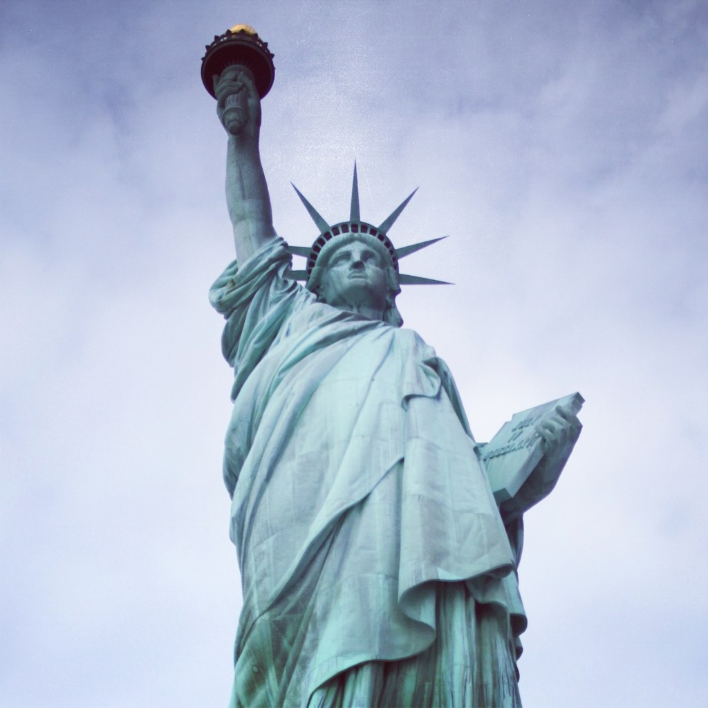 美国东岸游 - 自由女神