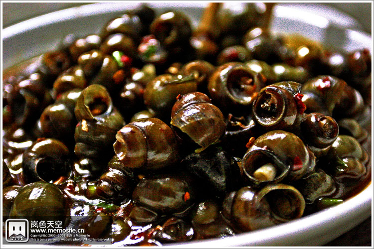 脆而不泥的炒田螺，不过调味跟做法跟广东的差别较大
