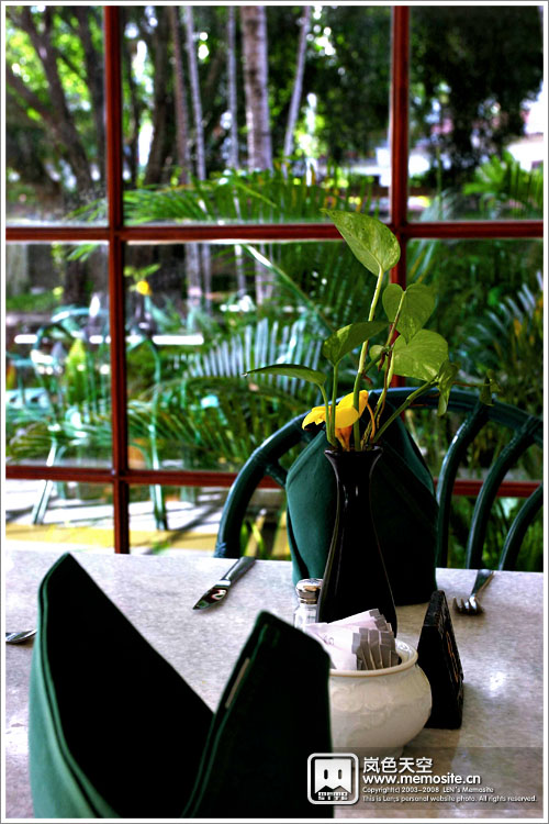 从窗户就可感觉优雅的环境