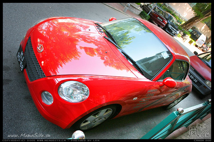 路环岛上见到的可爱跑车