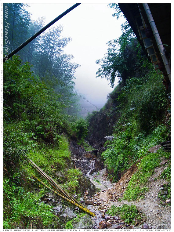 这几天龙脊山区一直在下雨，使得路上的景色格外的清秀。